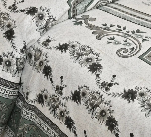 Grey_Cotton_Kaleen_Floral_Double_Bedsheet_With_Pillow_Cover_100_X_108_Cm